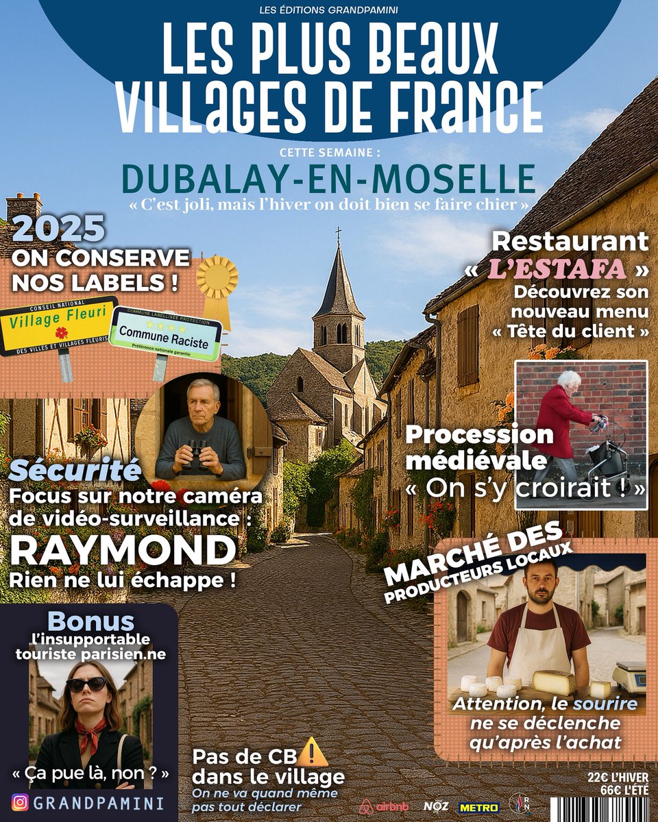 Un Mercredi sur deux, Les Éditions Grandpamini vous proposent une publication passionnante. Cette semaine découvrez « Les plus beaux villages de France » Tout nôtre terroir à moins de 7h de Paris // Spécial bisous 💋 à la redac’ #grandpaminiedition #lesplusbeauxvillagesdefrance