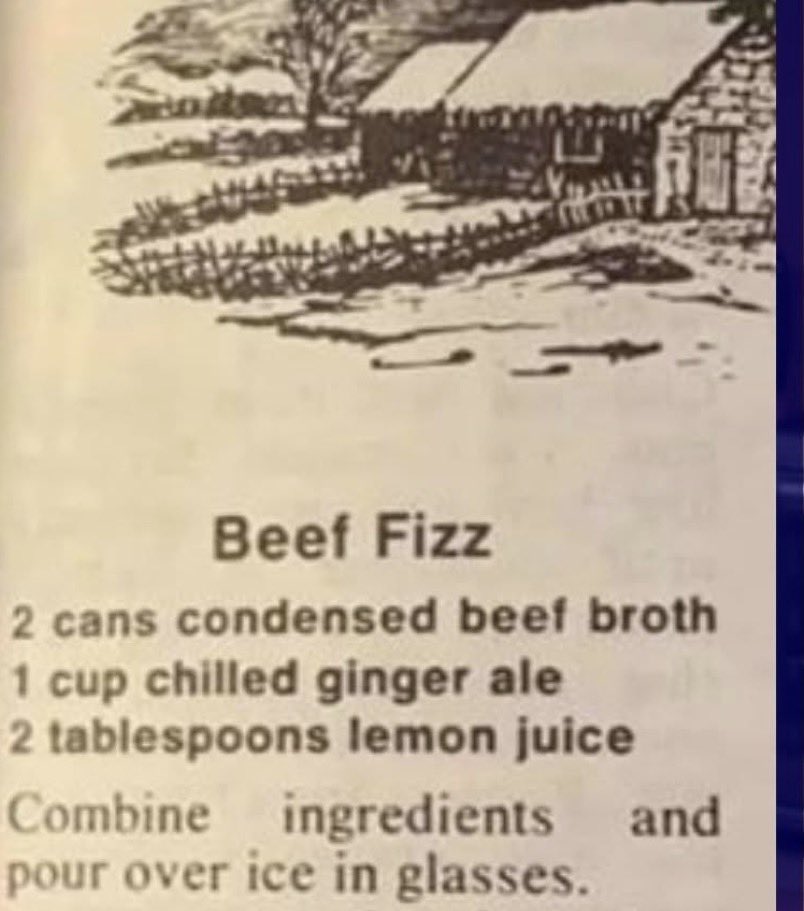 It’s hot out - remember to hydrate with a nice beef fizz. Electrolytes are super important!