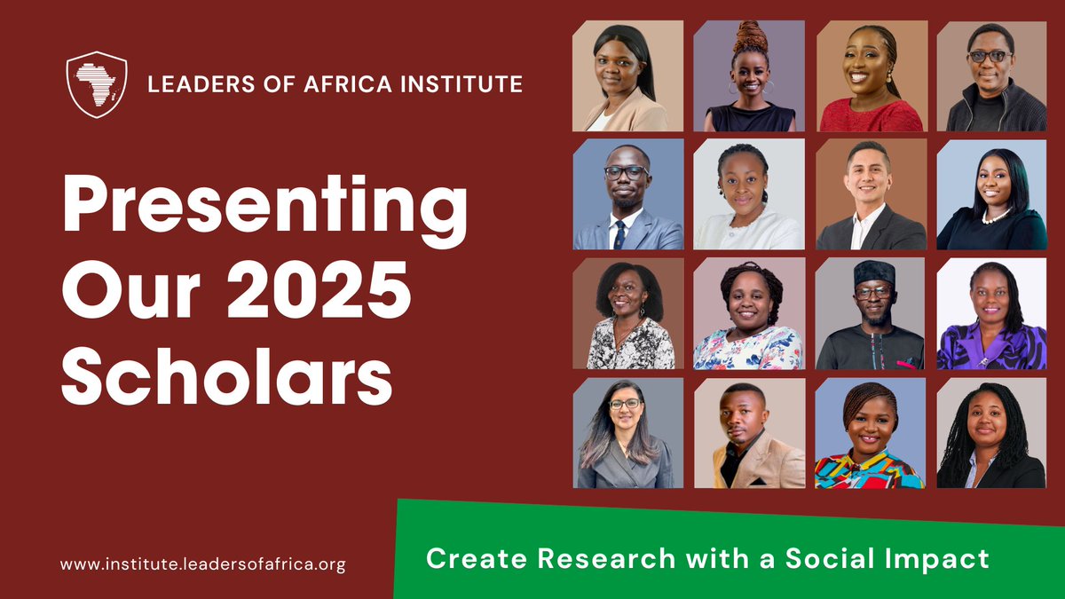 It’s been an exciting July at the Leaders of Africa Institute. Scholars in our Research and Grant Writing Programs are advancing bold, evidence-based projects. Stay tuned in August for updates and the Data + Design for Development Showcase featuring impactful visual storytelling.