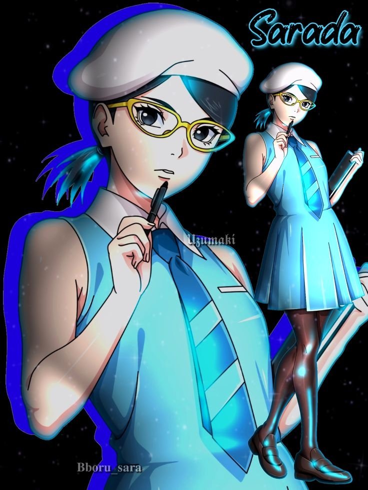 🥗 SARADA WITH THIS OUTFIT ✨
😍