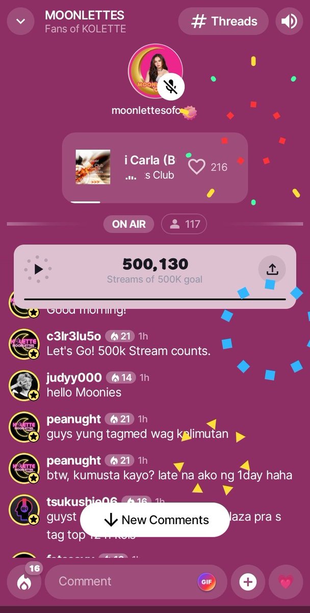 MobajeyPlay24's tweet photo. Happy 500k goals stream, Moonlettes/Moonies! 👏🏻🤍 Maraming salamat sa walang sawang pag-suporta, 24/7! 🫶🏻 TY for tuning in, 🎉🩷 Let's keep streaming and supporting Kolette Madelo all the way! 

Click here;

https://t.co/pKfZUgg76p

#AllForKolette #KoletteMadelo https://t.co/qv0RCn4IDe
