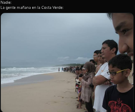 ZamenZ1's tweet photo. @KingGloglo mano para irl de mñn esperando el Tsunami xd https://t.co/sZFGlgPSq4