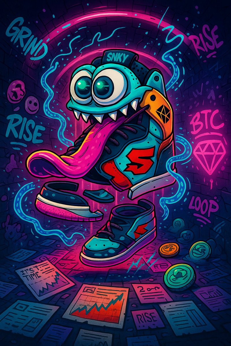 3/5
 Tweet:
Sneaky didn’t blow up overnight.
He was built underground.
In glyph-marked tunnels.
Through night raids and mid-feed flips.
He grew thread by thread.
And now, that myth… is moving markets.