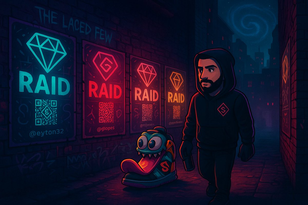 4/5
 Tweet:
The Signal Raiders don’t trade the loop.
They live in it.
Every meme is a sigil.
Every raid a ritual.
They know:
Power doesn't come from hype.
It comes from belief repeated loud enough to leave a mark.