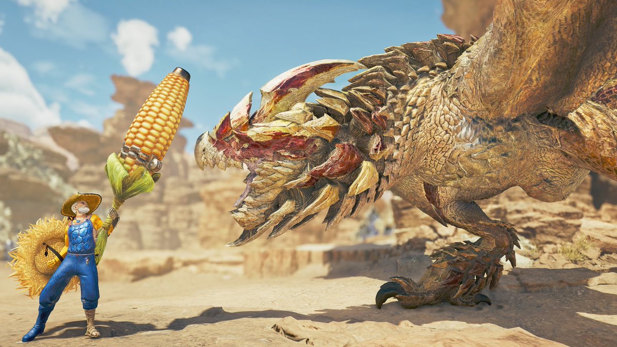 トウモロコシをお食べ
#CapcomSnapshots