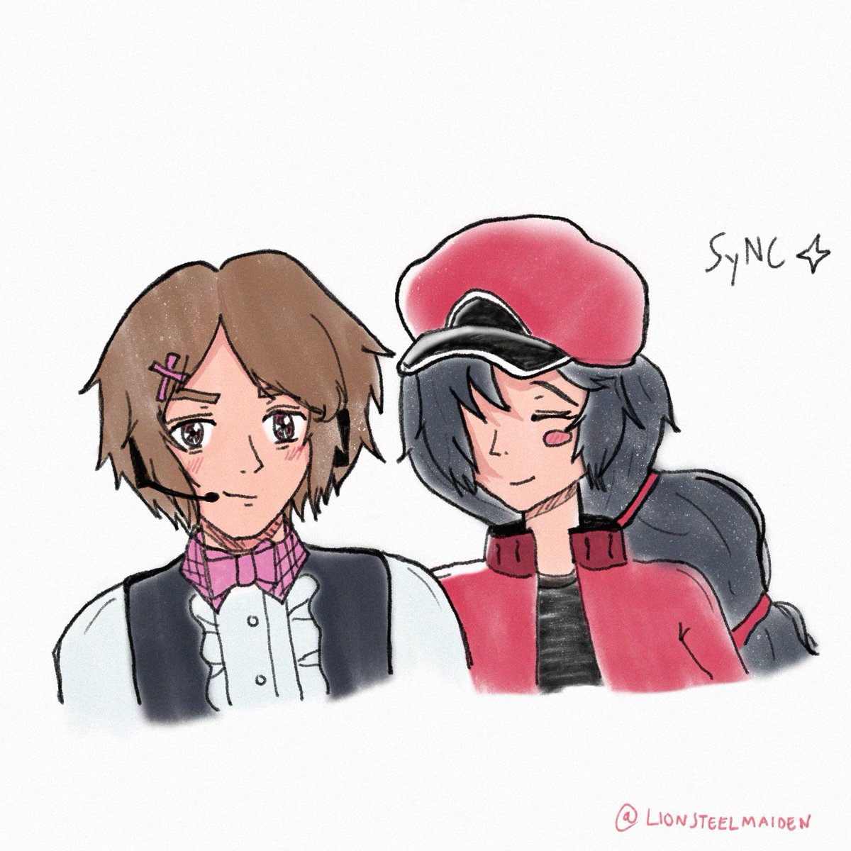 lionsteelmaiden's tweet photo. Thanks for the inspo @FerEliBytes ✨

I miss them so much UwU I will draw ACell next time. 
#CellsAtWorkBLACK #はたらく細胞BLACK https://t.co/0JweH3v2D0