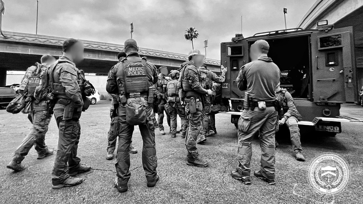 Our Special Response Team IV (SRT) staging before an early morning op ...