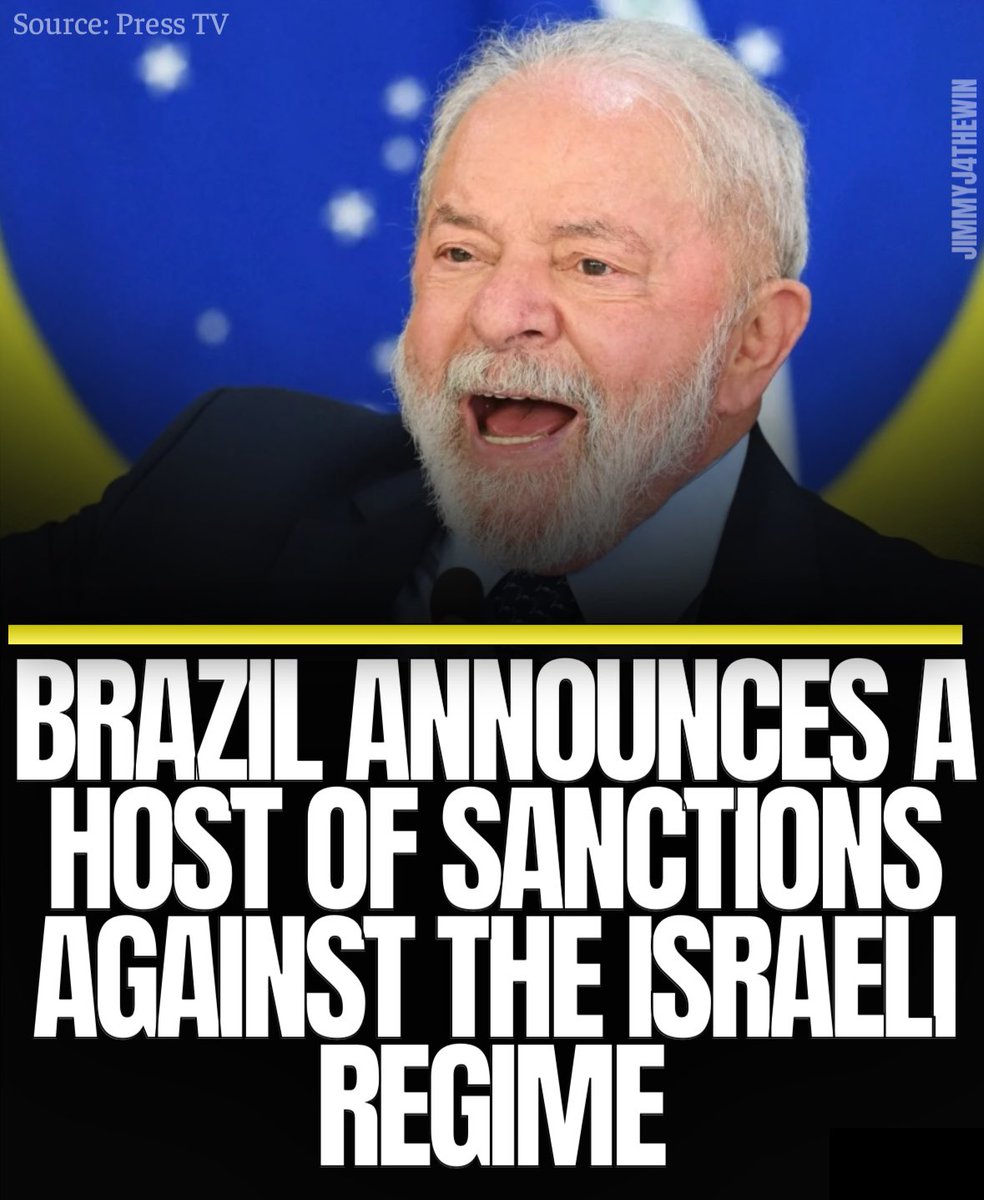 Better late than never. 
Thank you, Brazil. 👏