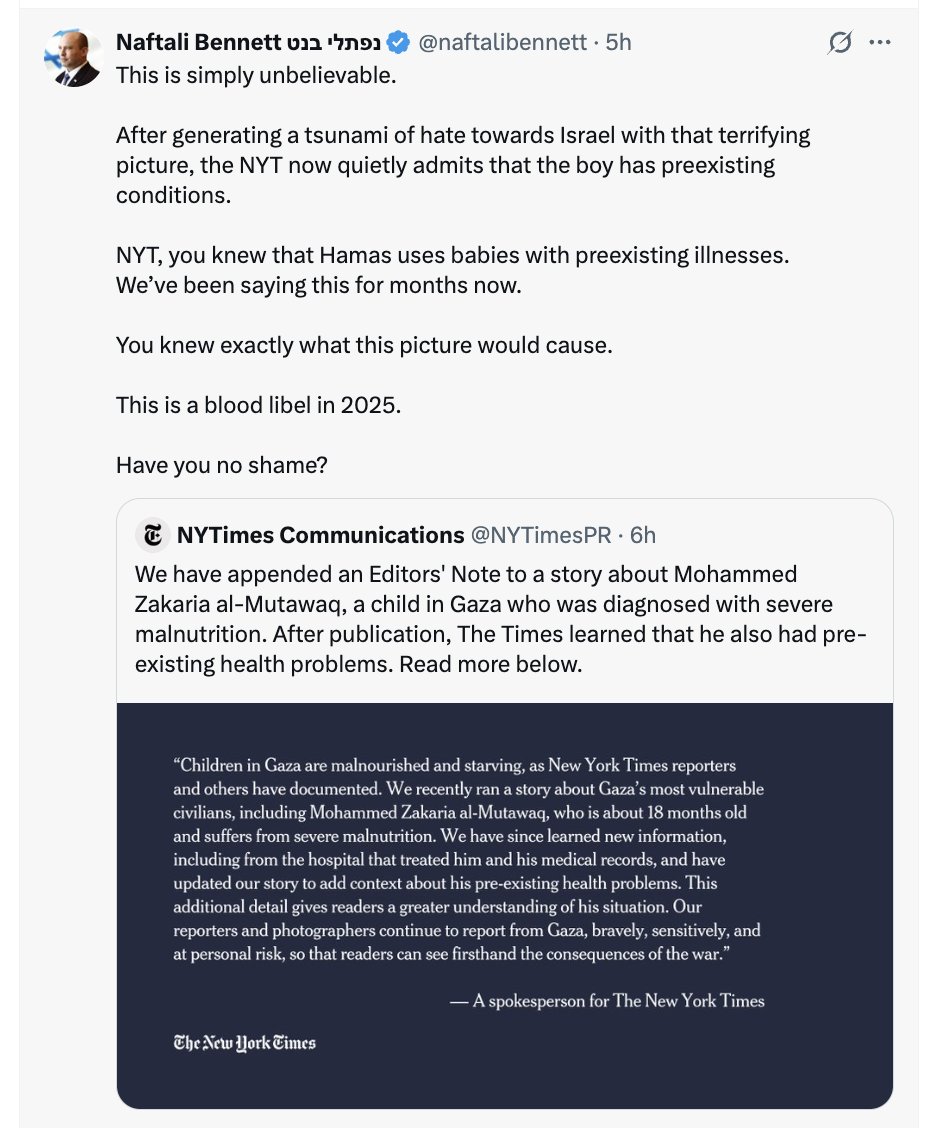 To rephrase, starving to death children is ok as long as they have pre-existing conditions. Cartoonish levels of evil.