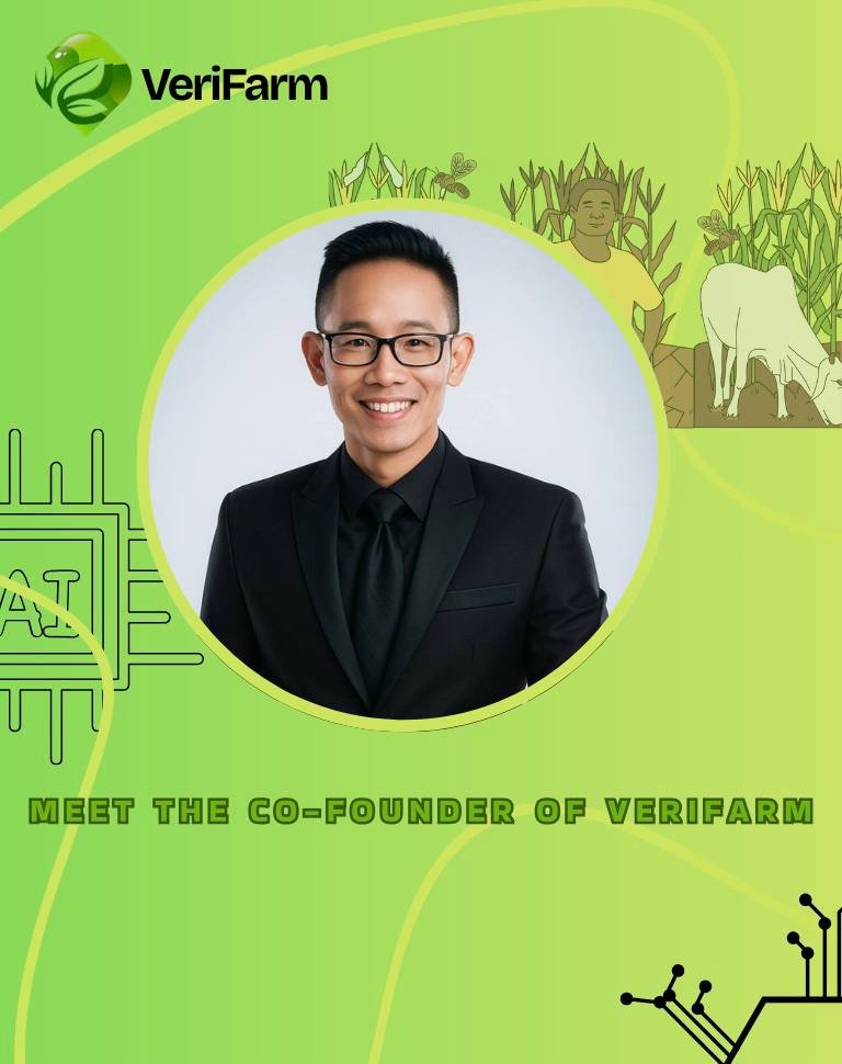 VeriFarmGlobal's tweet photo. Meet Kevin, Co-founder of VeriFarm. With roots in both agriculture and blockchain, Kevin leads our mission to tokenize real-world farming assets and bring agriculture on-chain.
#vfarm #web3 #blockchain #rwa #tokenization #cryptogem https://t.co/zgpBQFEewS