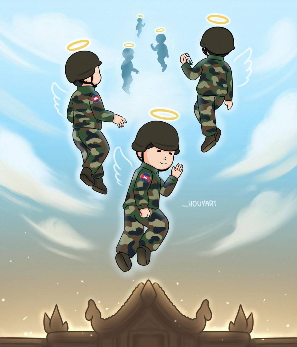 Jxlolox2's tweet photo. Look what you’ve done to Cambodia, Thailand. The world is watching.

Honoring the brave souls of our Cambodian Soldiers. Your courage and sacrifice will never be forgotten. Rest in peace, heroes. 🇰🇭❤️

#ExposeThailandLies https://t.co/oLrR48T84k