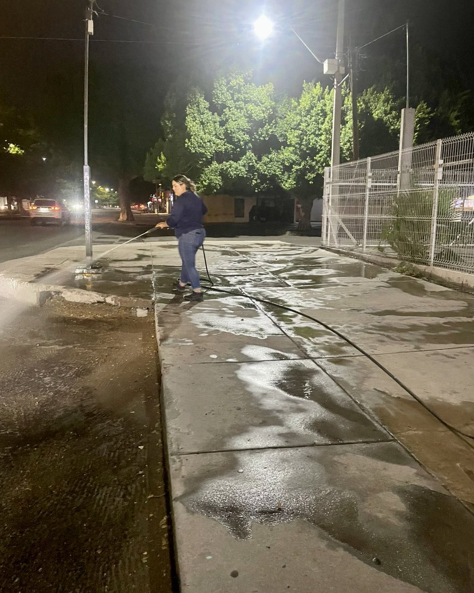 Seguimos, #DespiertosXHermosillo sobre el bulevar Morelos. 🌙 

Súmate a mantener la ciudad limpia y no tires basura en la calle 🚯