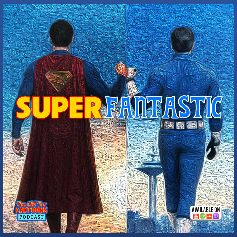 The new episode of #TooOldForCartoons is now available!🙌
📌 Episode 37- SUPERFANTASTIC
📺: youtu.be/-9Ds5jpxBlU
🎧: on.soundcloud.com/zpR3irSJtO4yUY…
More🔗 : linktr.ee/theoriginalpeo…
.
.
.
#MovieReview #jurrasicworld #MadeaDestinationWedding #fantasticfour #superman
#podcast