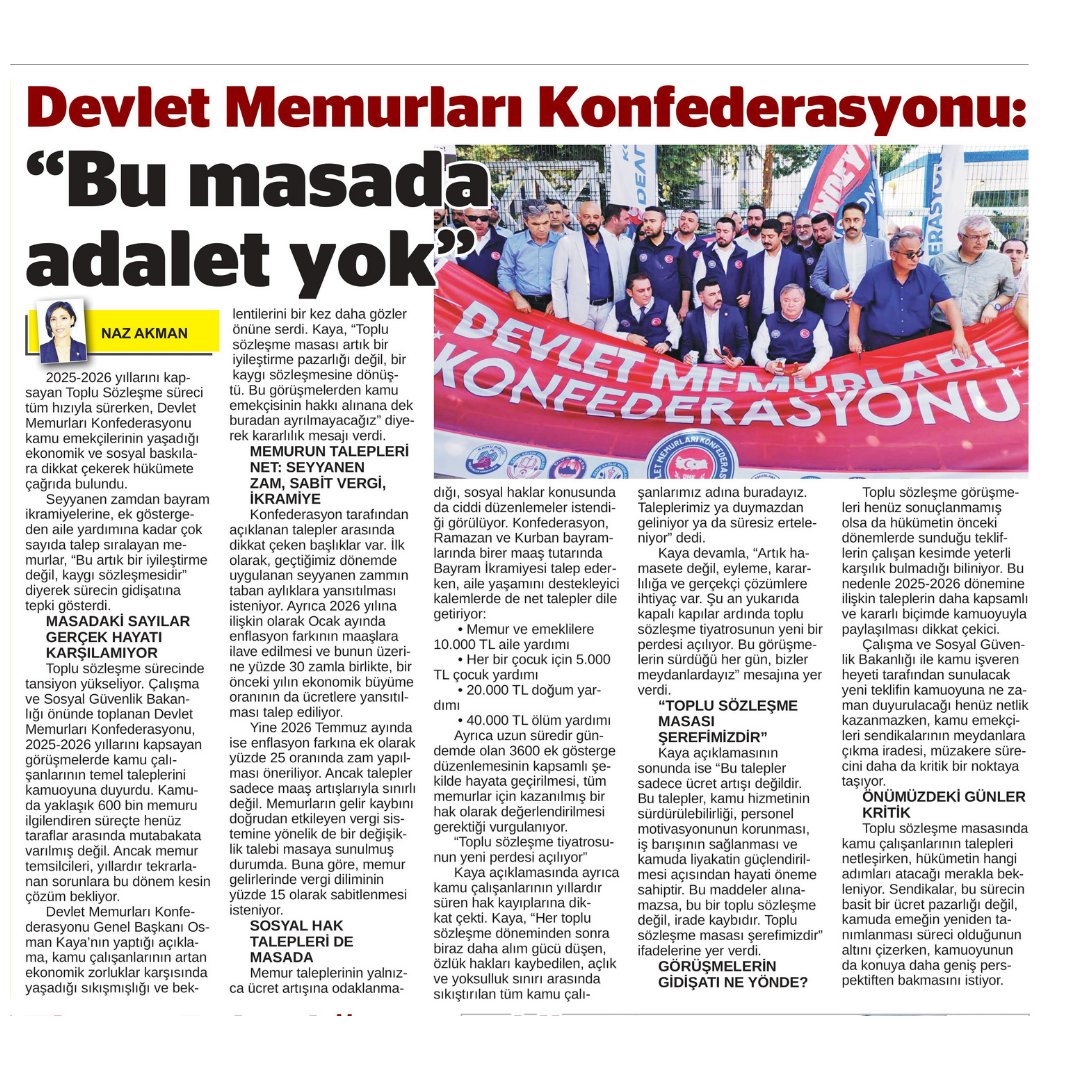 ADALET İSTİYORUZ...