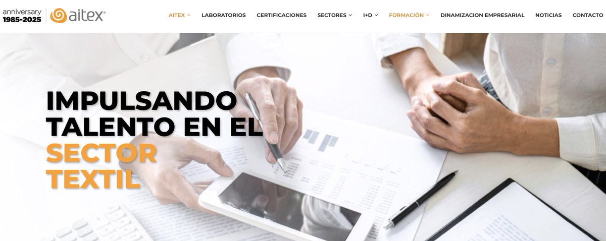 Portal de empleo del sector textil aitex.es/portal-empleo/