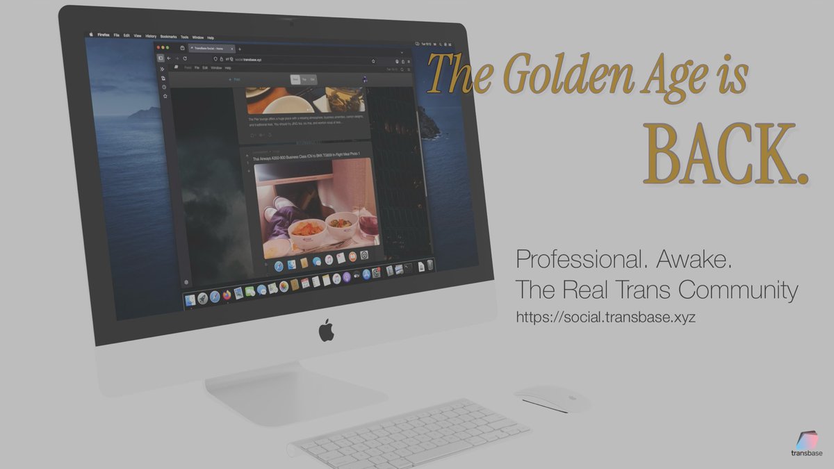 TransBase's tweet image. The Golden Age is BACK. 
Join TransBase Social Media: social.transbase.xyz
