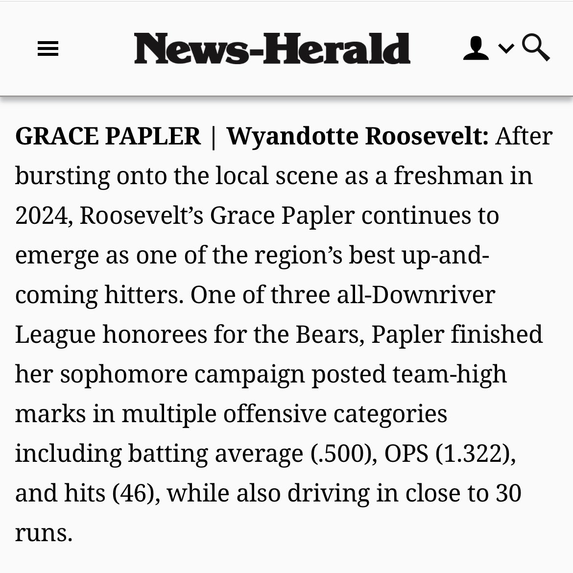 Wyandotte Bears SB tweet media