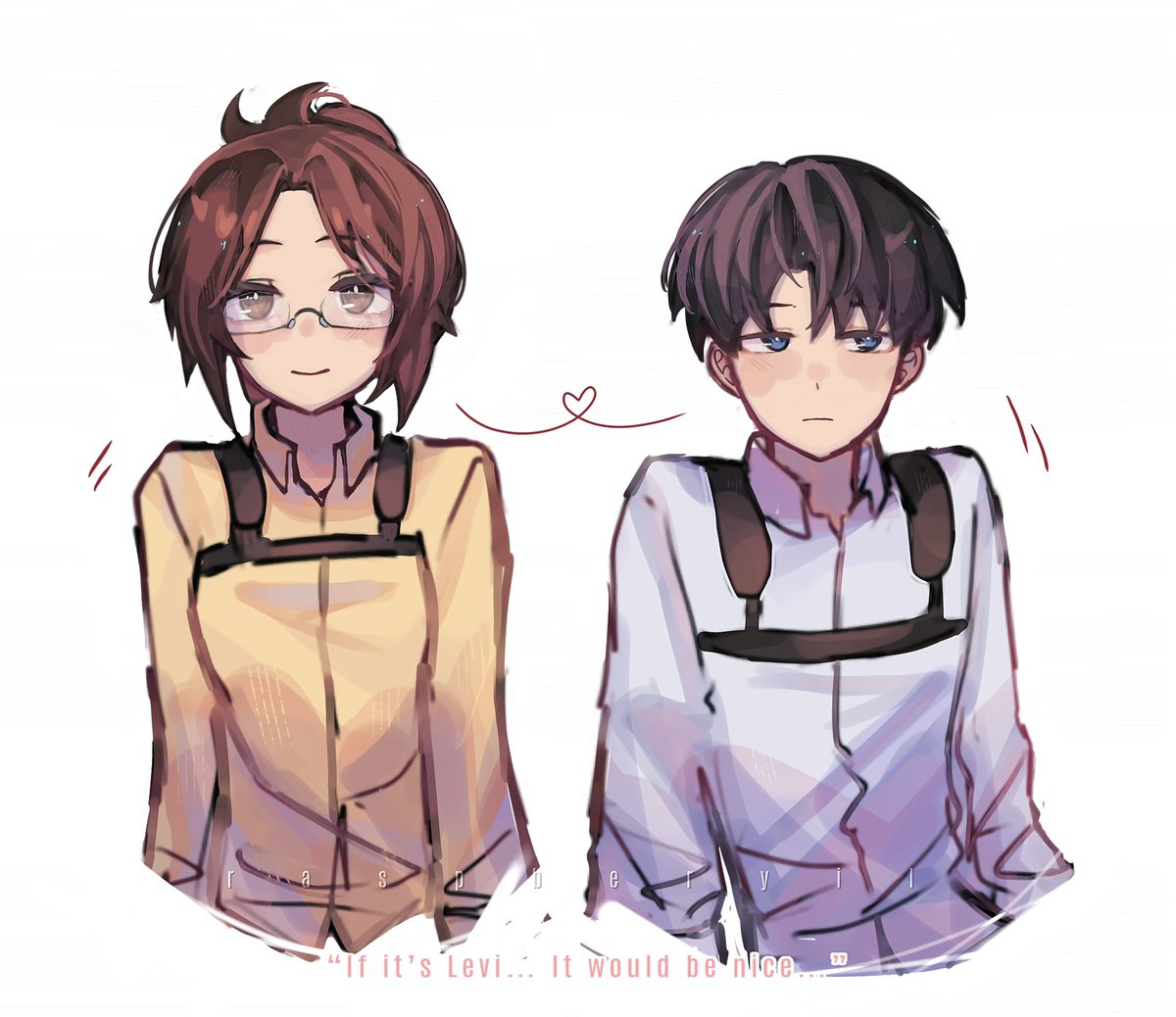 rasp_beryil's tweet photo. Married in another life
.
.
.
#snk #aot #levi #Levihan #fyppppppppppppppppppppppp https://t.co/8l7AnxWGNY