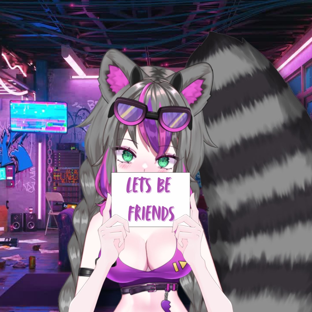 the_imelissa's tweet photo. Looking to make some more vtuber friends 💜 https://t.co/LPN8QNJExT