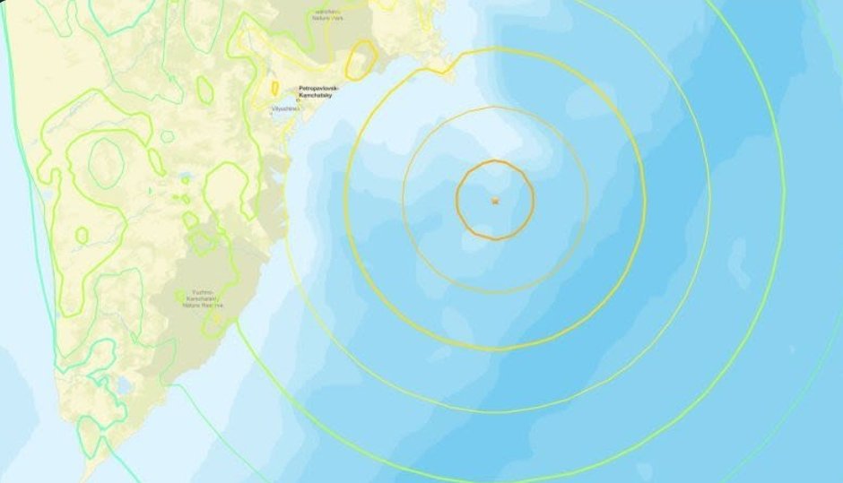 🚨 ÚLTIMA HORA | Se emitieron alertas de tsunami para partes de Rusia, Japón y Alaska, así como para todo Hawai, tras un terremoto magnitud 8,7 que sacudió la remota y escasamente poblada costa oriental de Rusia.