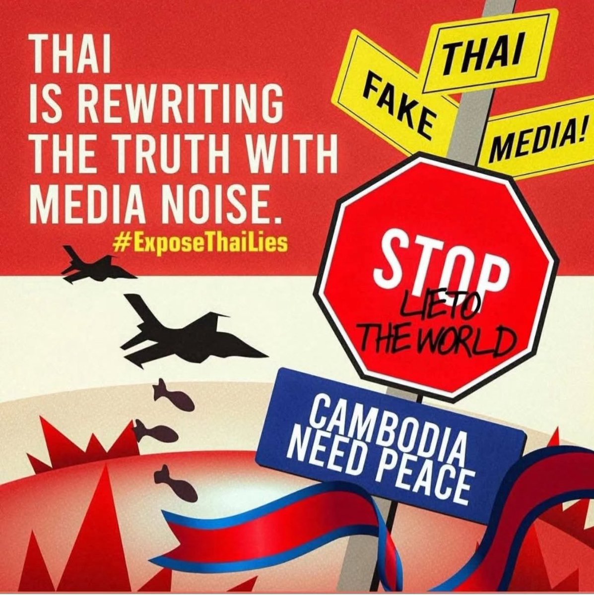 Seavfong_M's tweet photo. To the world,
Please look at the truth from Cambodia. Thailand is trying to hide it and spread false.
#TruthForCambodia 
#ExposeThailandLies https://t.co/0tT3Vw8oAj