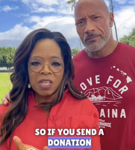 HustleBitch_'s tweet image. TSUNAMI THREATENS HAWAII - OPRAH &amp;amp; THE ROCK READY TO FILM ANOTHER DONATION VIDEO

No word from them yet. But if you send a donation, maybe they'll look concerned again.