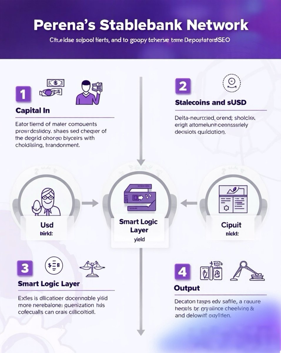 Introducing <a href="/Perena__/">Perena</a>’s Stablebank Network - a new era of on-chain finance.
Stablecoins. Yield. Liquidity. Payments.
All in one architecture. Frictionless, composable, and built for capital in motion. 
🧵