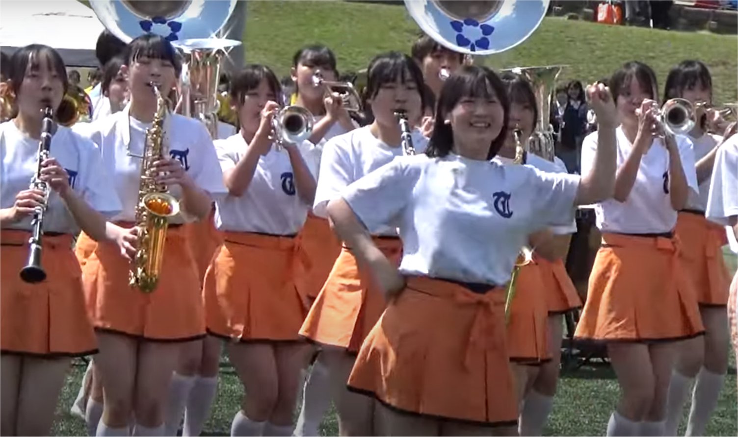 京都橘高等学校吹奏楽部　 クマのぬいぐるみストラップ 2個セット 京都橘高校吹奏楽部ユニフォーム（参考作品） - PRIKOBO'S