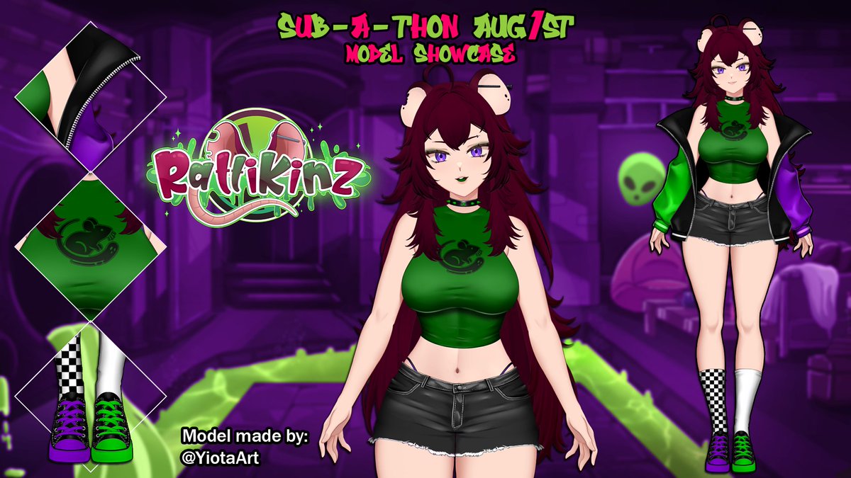 Fan SQUEAKING tastic job!🤘Remind me to set that higher next time, nerds!

Here I am🐀

🛹See you August 1st for Rat Girl Summer☀️