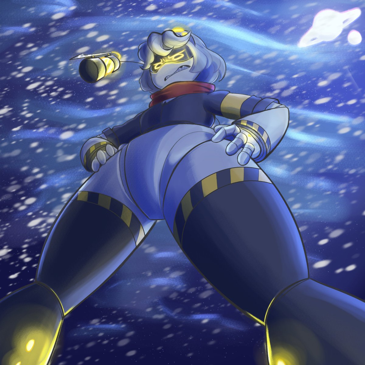 sukulentoo's tweet image. caught you staring.

#SerialDesignationV #murderdrones