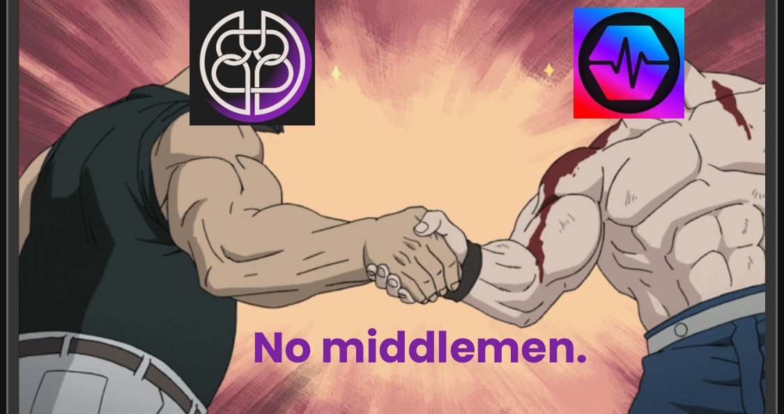 When you find a chain that doesn’t like middlemen.

Finance done better. 😎