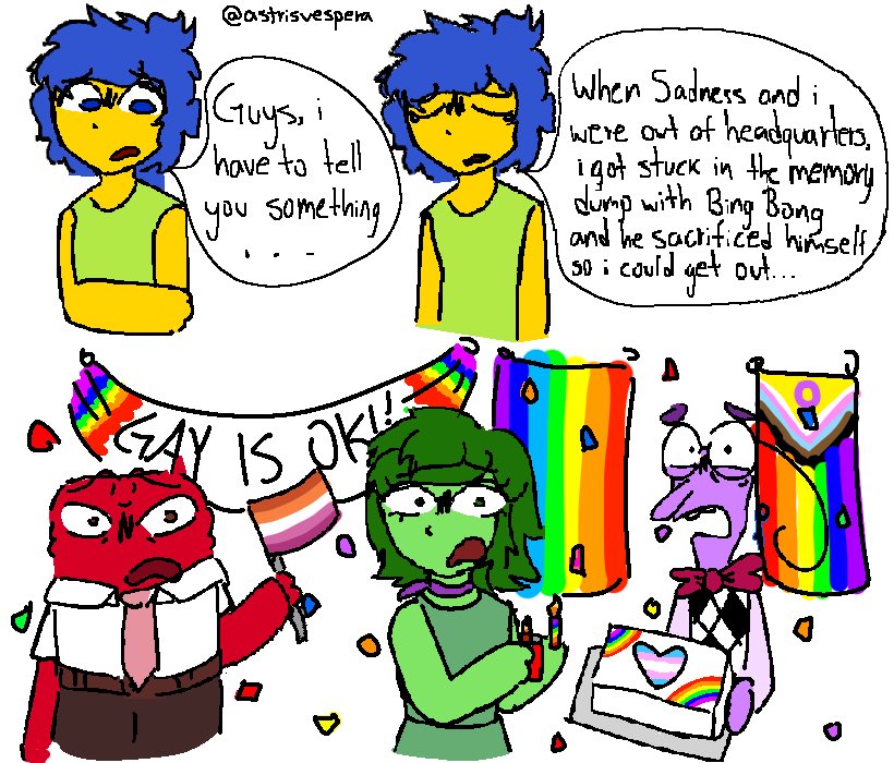 told them 2 years later but wtv #insideout2 #insideout