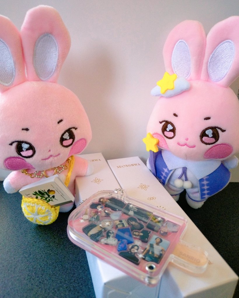 見てる見てる🤭(じぃーっ🐰🐰)