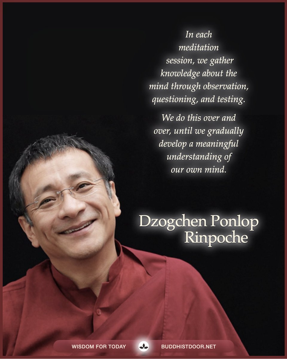 Buddhistdoor Quote for Today: Dzogchen Ponlop Rinpoche

🔗 Explore more at BDG: buddhistdoor.net

#Buddhism #Buddha #BuddhistQuotes #Dharma #Vajrayana #TibetanBuddhism #Compassion #Mindfulness #Meditation #Liberation #Wisdom #Awakening #Spirituality