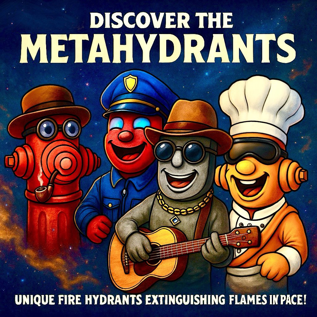 Gm☀️

🚒 SNAPSHOT DAY!

The snapshot for the “MetaHydrants” collection on <a href="/cryptocomnft/">Crypto.com NFT</a> will be taken at 6:00 PM UTC today! 🧯

Everyone holding a Hydrant in their wallet will be eligible for special rewards.🔥

💧 4 mints = 1 bonus
🏆 Top 5 holders will receive VIP rewards +