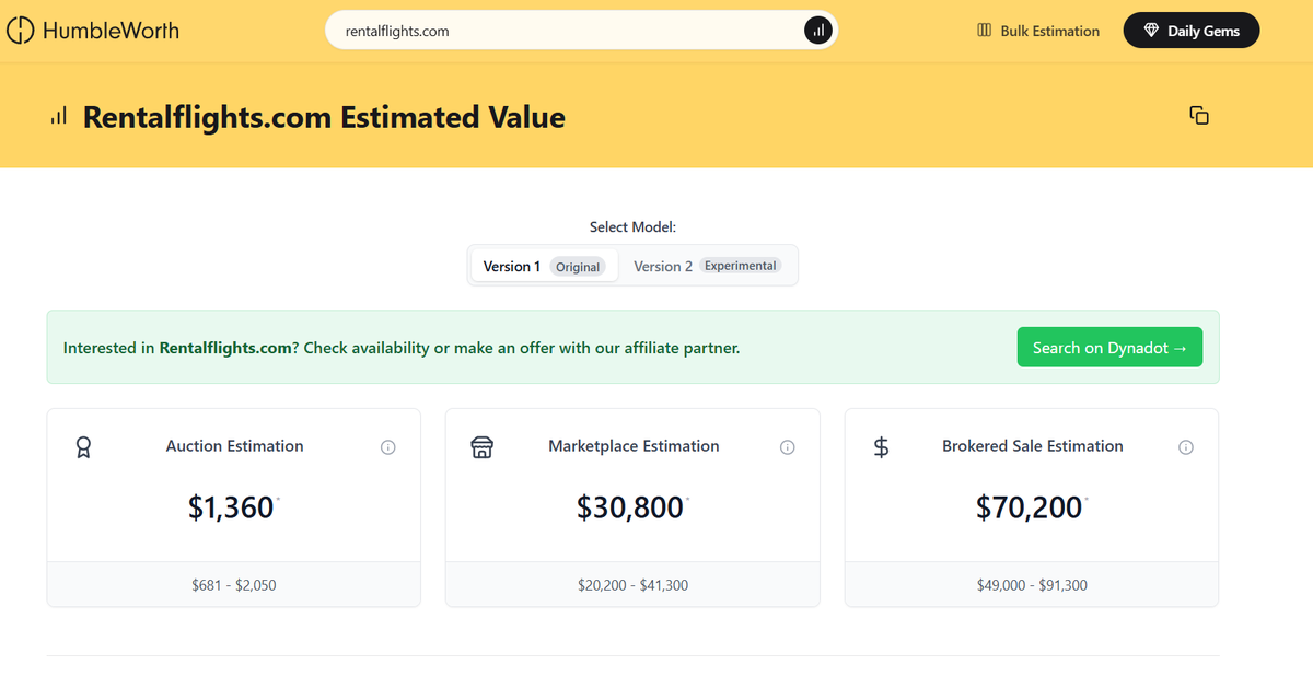 Merlinsgoat's tweet image. Which is the better flip Domain Investors?
Snagged RentalFlights.com &amp;amp; MSRPOnline.com!
:  Prime for travel: jets, drones, vacation pkgs!
: E-comm, auto!

Are the estimates off?
 #DomainInvesting #domainsforsale