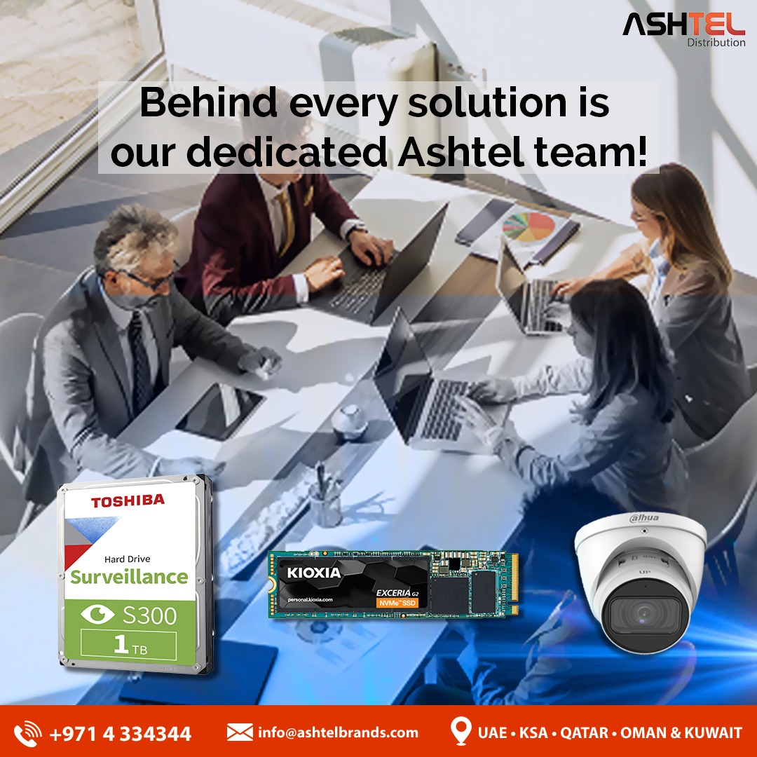 Ashtel_Brands's tweet image. Our professionals work tirelessly to bring you the best in tech distribution. United by passion and expertise, we’re committed to your success—every shipment, every partnership.

#TeamAshtel #CompanyCulture #DistributionExperts #TechPeople