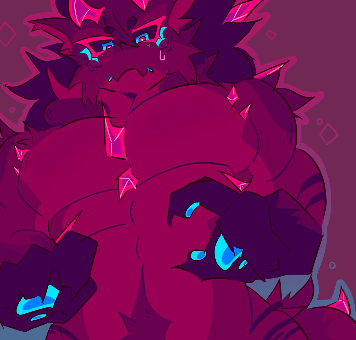 friend wanted me to draw this guy buff so uh yea