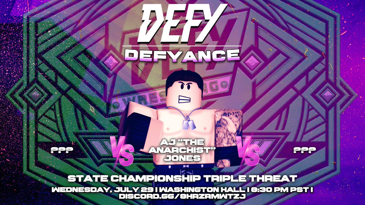 DEFY Wrestling RBLX tweet media