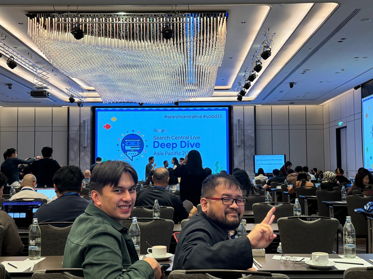 TruelogicPH's tweet image. We had an insightful time at Google Search Central Live Deep Dive 2025 in Bangkok! 🇹🇭

Key takeaway: Good SEO is AI SEO. No new playbook needed, just strong fundamentals.

#searchcentrallive #scldd25 #SEOStrategy #AIandSearch  #TruelogicInsights