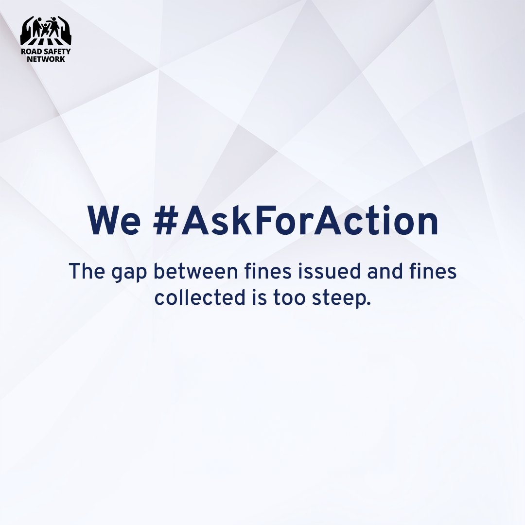 Over 80% of traffic fines go unpaid exposing deep gaps in our enforcement systems. We #AskForAction: Strengthen the recovery of e-challans through better communication, checkpoints &amp; tech-enabled follow-up. Strong #enforcement starts with accountability!

#RoadSafety