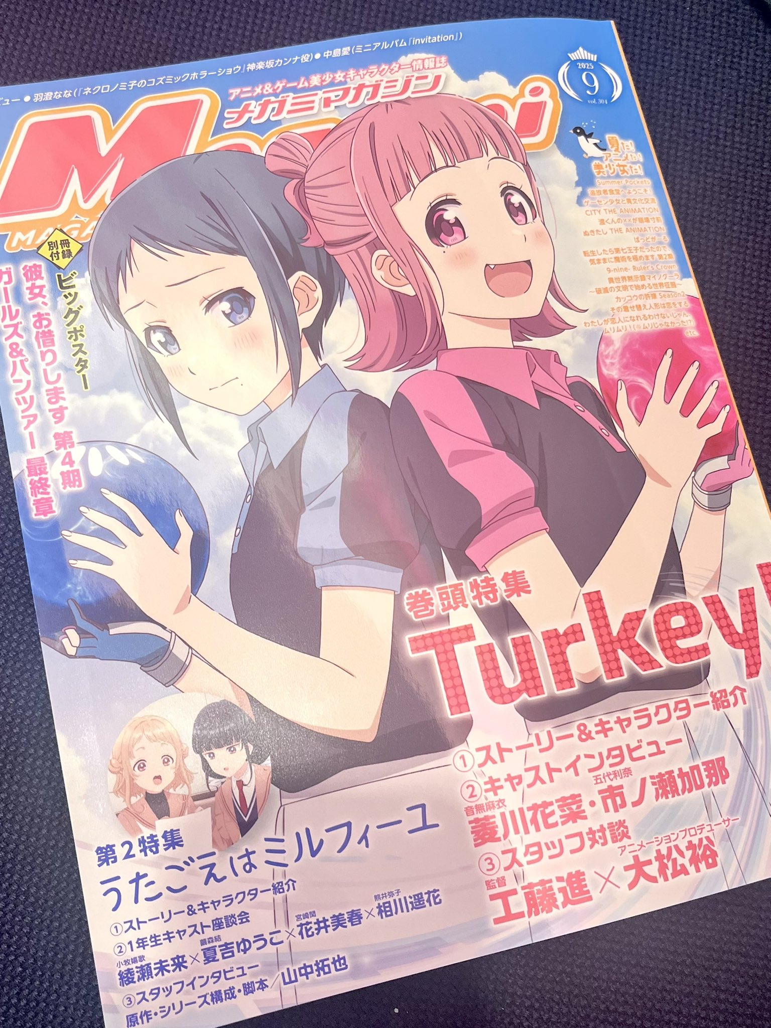 メガミマガジン編集部＠9月号表紙『Turkey!』 (@MegamiMAGAZINE) / X
