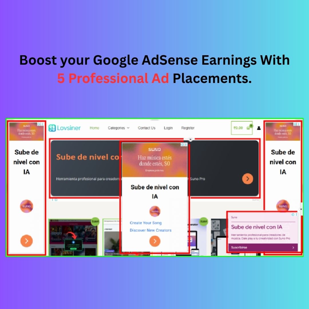 Researchtech2's tweet image. Lovsiner AdSense Booster (WordPress Plugin + License Key)

Boost Your AdSense Earnings With 5 Smart Ad Types: Floating, Page, Skyscraper, Billboard &amp;amp; Outstream Video. Fully Responsive

Lovsiner AdSense Booster (WordPress Plugin + License Key)
lovsiner.com/product/adsens…