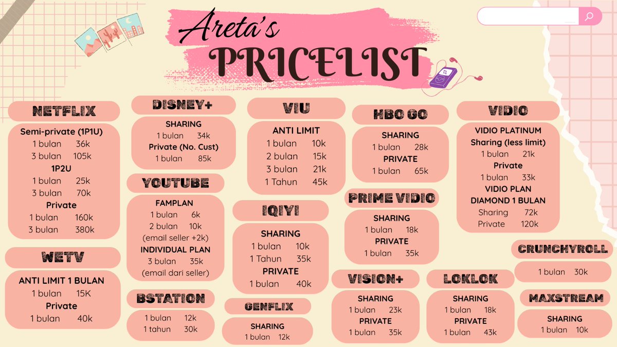 harmonwia's tweet photo. @untitledofstory Disney
Sharing 1 bulan 35k
Private 1 bulan 85k

Bisa langsung otp yuk https://t.co/vvhpOksR0L