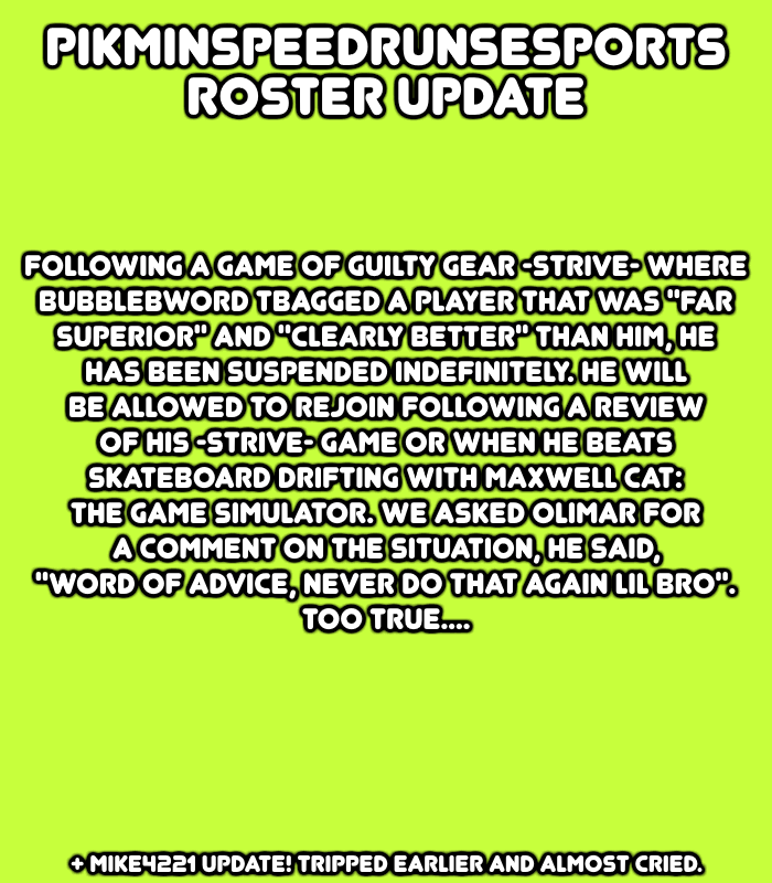 PikminSpeedrunsEsports tweet media