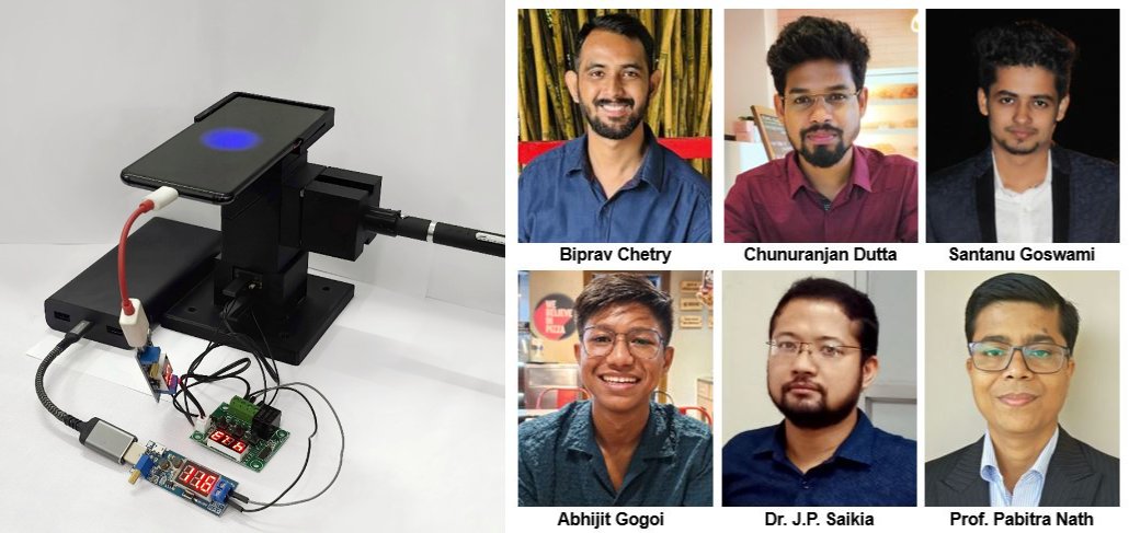 Researchers at Tezpur University have developed a low-cost, smartphone-based TB detection device designed for rural and remote areas with limited medical infrastructure. thehindu.com/sci-tech/healt…