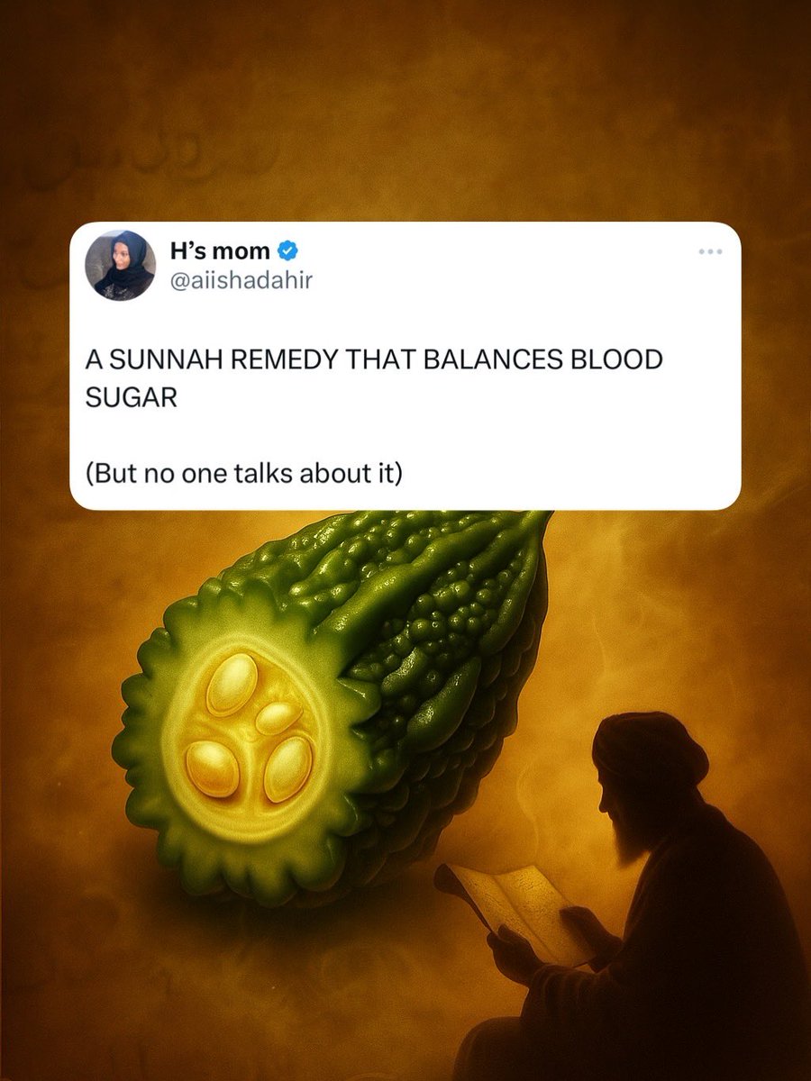 A sunnah remedy that balances blood sugar

Thread🪡