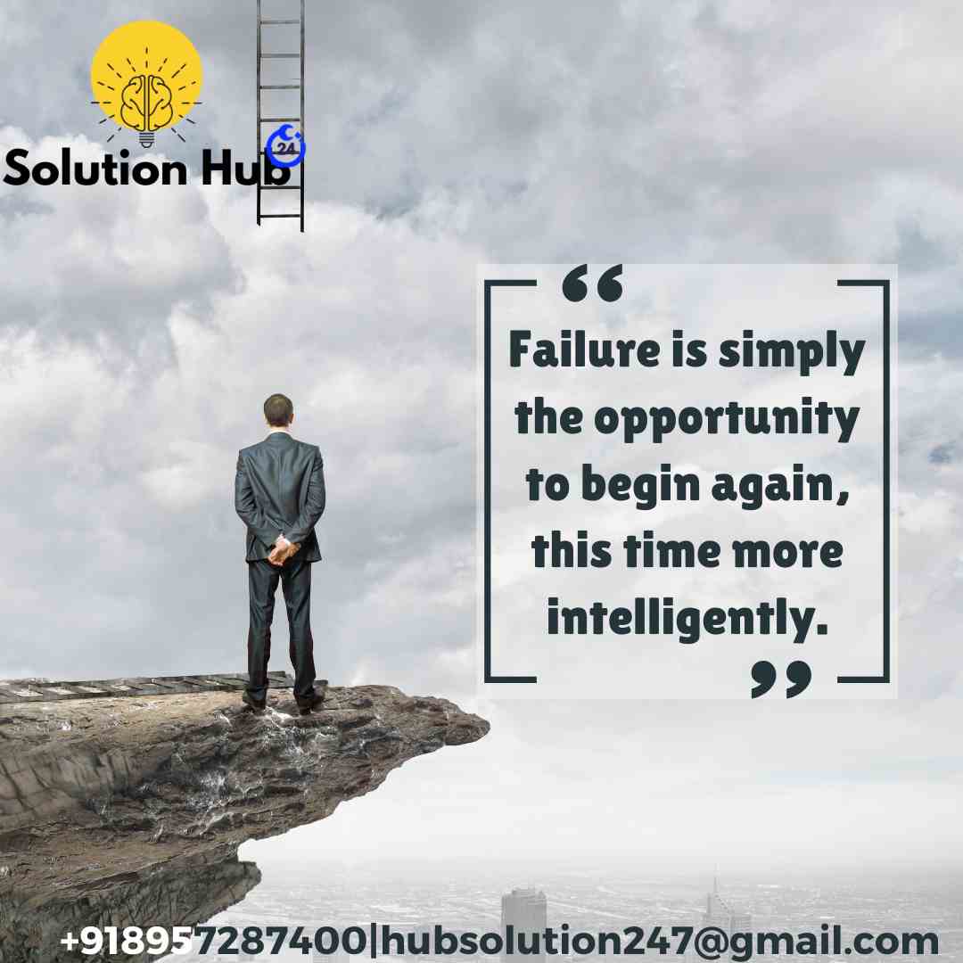 solutionhub647's tweet photo. Failure isn't the end, it's just a new beginning! ✨ Use every stumble as an opportunity to rethink, recalibrate, and come back more intelligently. Ready to climb that ladder? 🚀 #SolutionHub247 #NewBeginnings #IntelligentApproach #Resilience #MotivationDaily #SuccessJourney https://t.co/FsWtvVsfyW