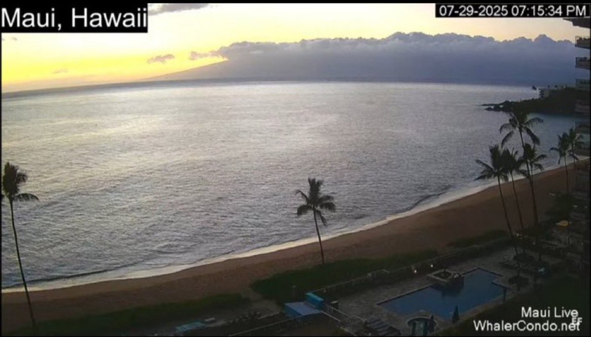 🚨🚨 BREAKING 🚨 🚨 
Tsunami waves now visible along the horizon and it's horrible 

#Hawaii #Tsunami #deprem #earthquakes #EarthquakeAlert #Tsunamiwarning