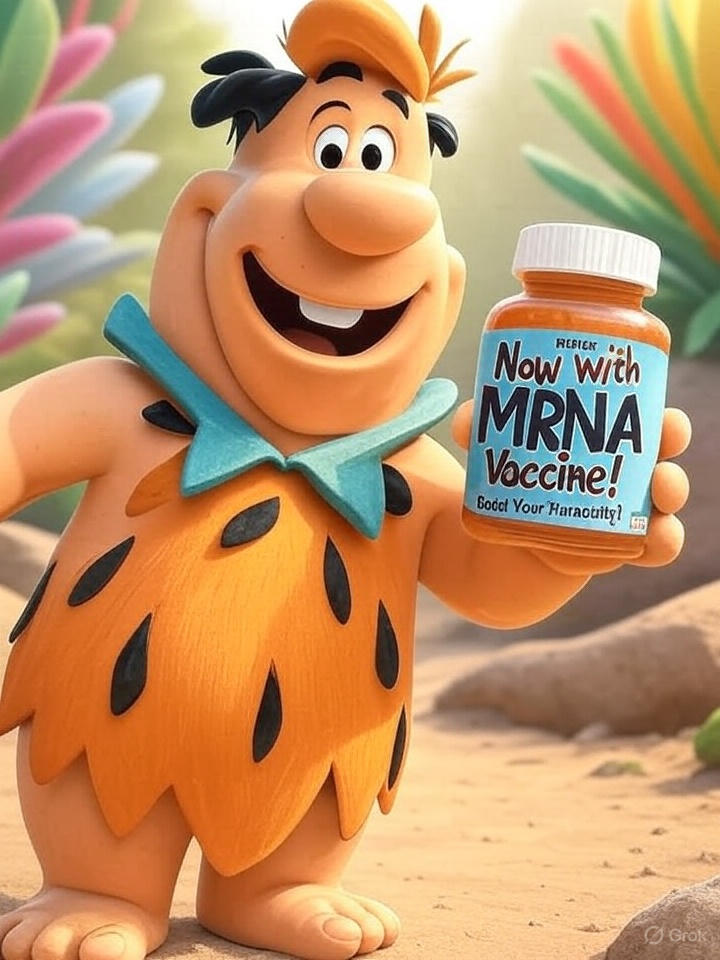 Liam βΏall (@modernonmaui) on Twitter photo <a href="/AnnLesbyPhD/">Ann Lesby, PhD (she/her)</a> Thank God for the new Flintstones Vitamins with MRNA Covid Vaccine in them! Booster every day now! <a href="/AnnLesbyPhD/">Ann Lesby, PhD (she/her)</a> Thank God for the new Flintstones Vitamins with MRNA Covid Vaccine in them! Booster every day now!